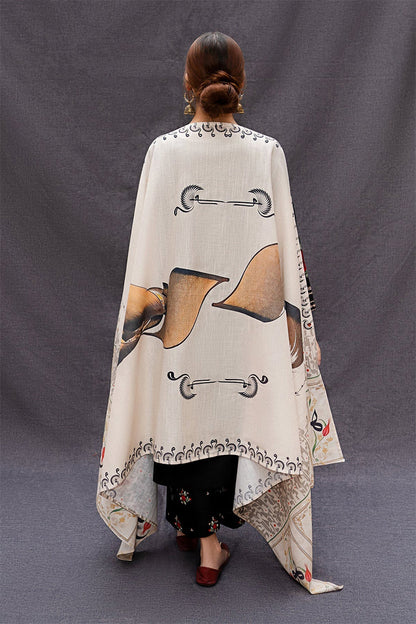 URGE - 3PC DHANAK EMBROIDERED FL-W141
