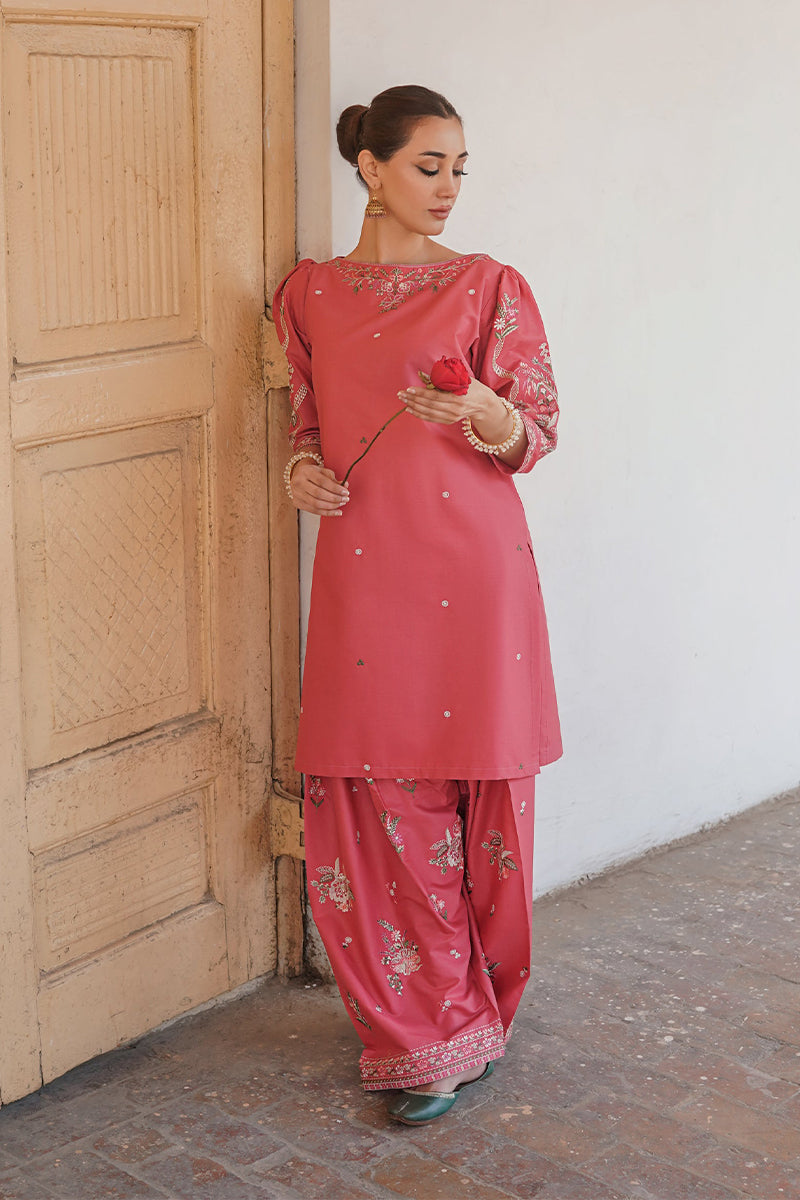 URGE - 2PC DHANAK EMBROIDERED FL-W207