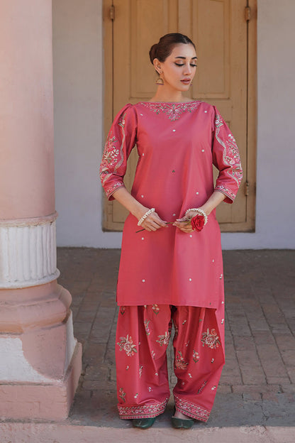 URGE - 2PC DHANAK EMBROIDERED FL-W207