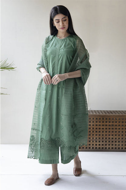 DYOT - 3PC Cambric Embroidered FL-S23