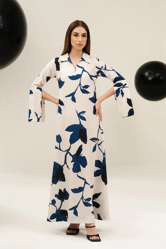 LULUSAR - 2PC DIGITAL SILK PRINTED FLSP-09