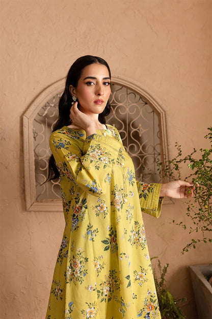 LULUSAR - 2PC DIGITAL SILK PRINTED FLSP-04
