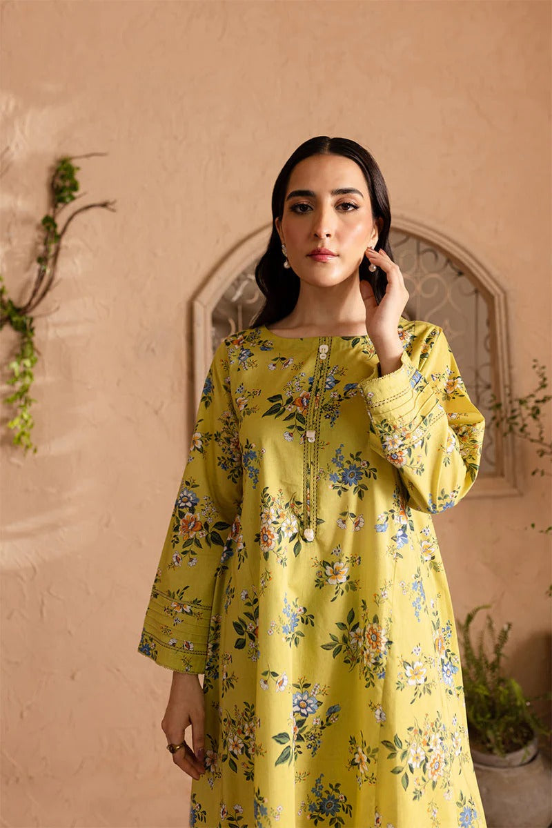 LULUSAR - 2PC DIGITAL SILK PRINTED FLSP-04