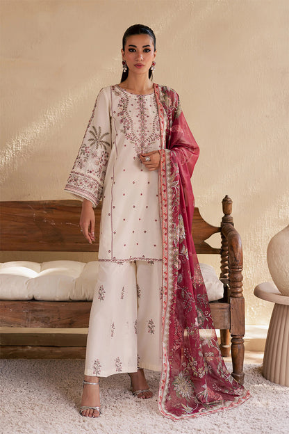 BATIK -3PC LAWN EMBRIDERED FL-RF1466