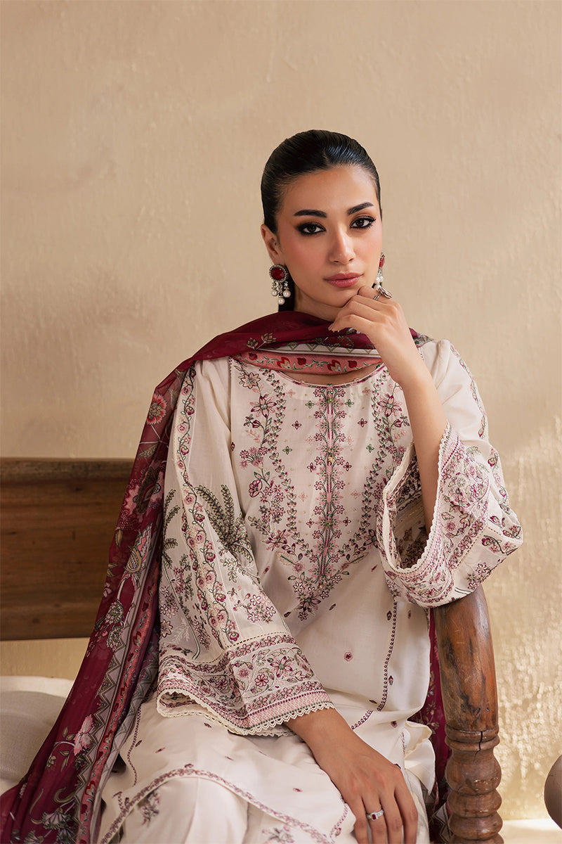 BATIK -3PC LAWN EMBRIDERED FL-RF1466