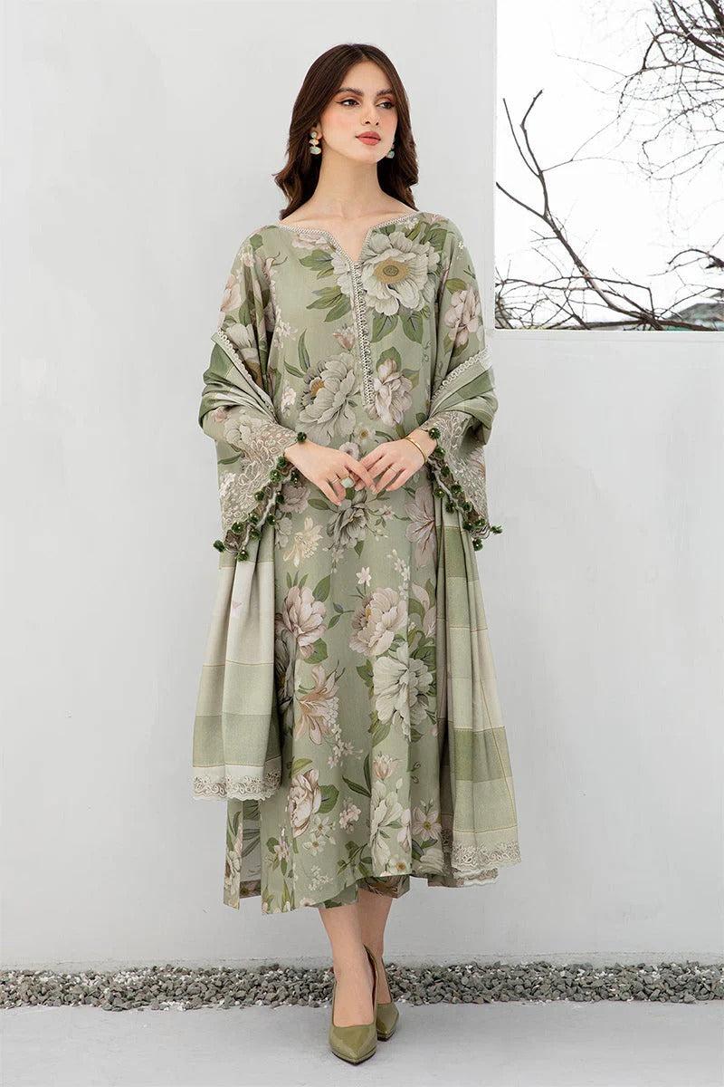 BAROQUE - 3PC KARANDI PRINTED FLKP-10