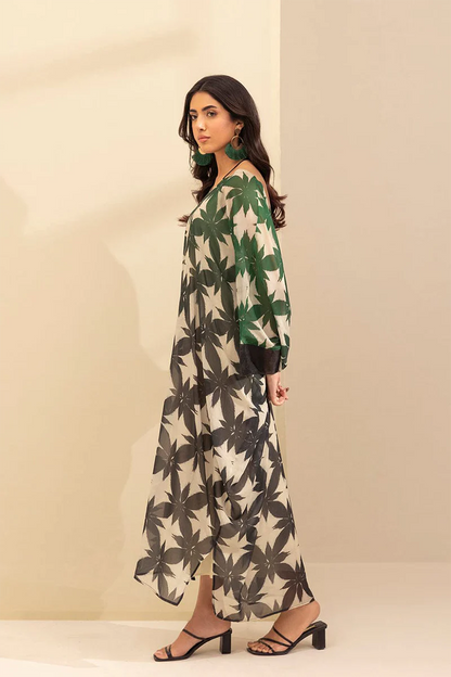 LULUSAR - 2PC DIGITAL SILK PRINTED FLSP-06