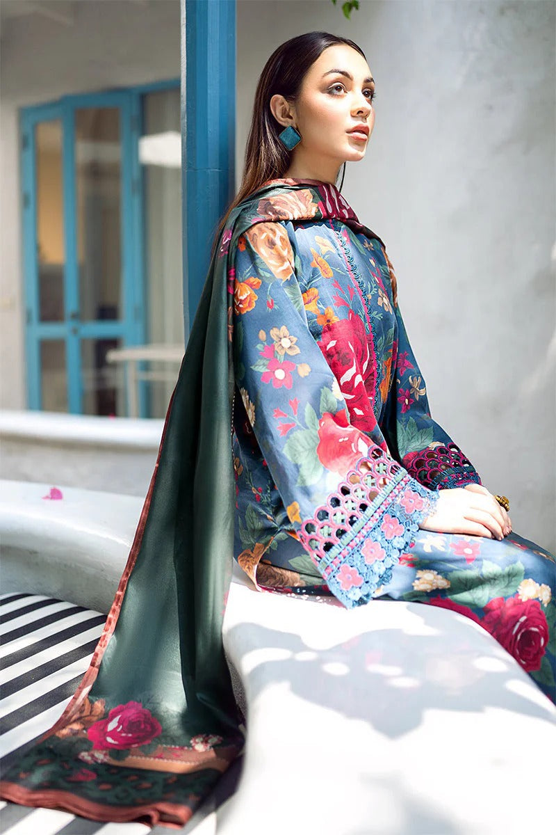 BAROQUE - 3PC KARANDI PRINTED FLKP-08