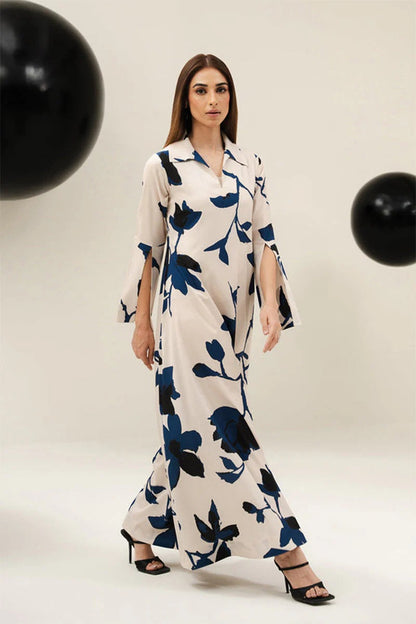 LULUSAR - 2PC DIGITAL SILK PRINTED FLSP-09