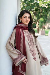 BAROQUE - 3PC LAWN EMBROIDERED FL-S168